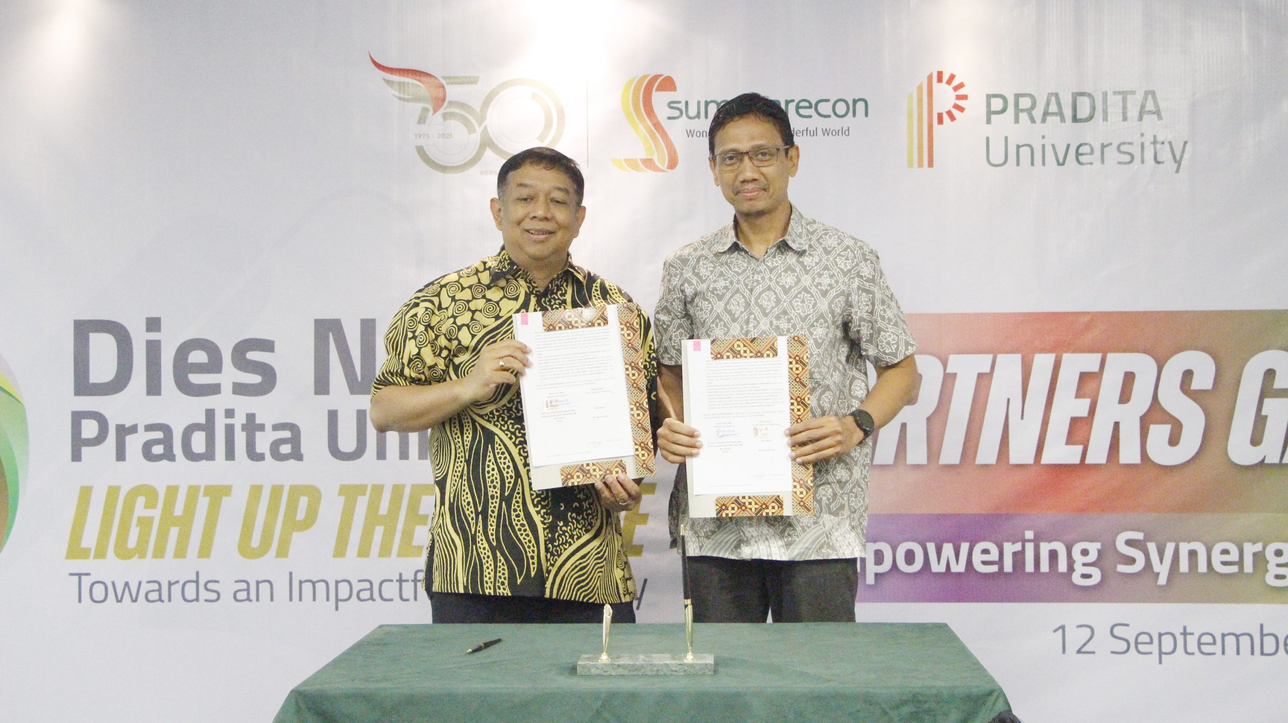 Intalogi Hadir dalam Partners Gathering Dies Natalis Universitas Pradita ke-IX