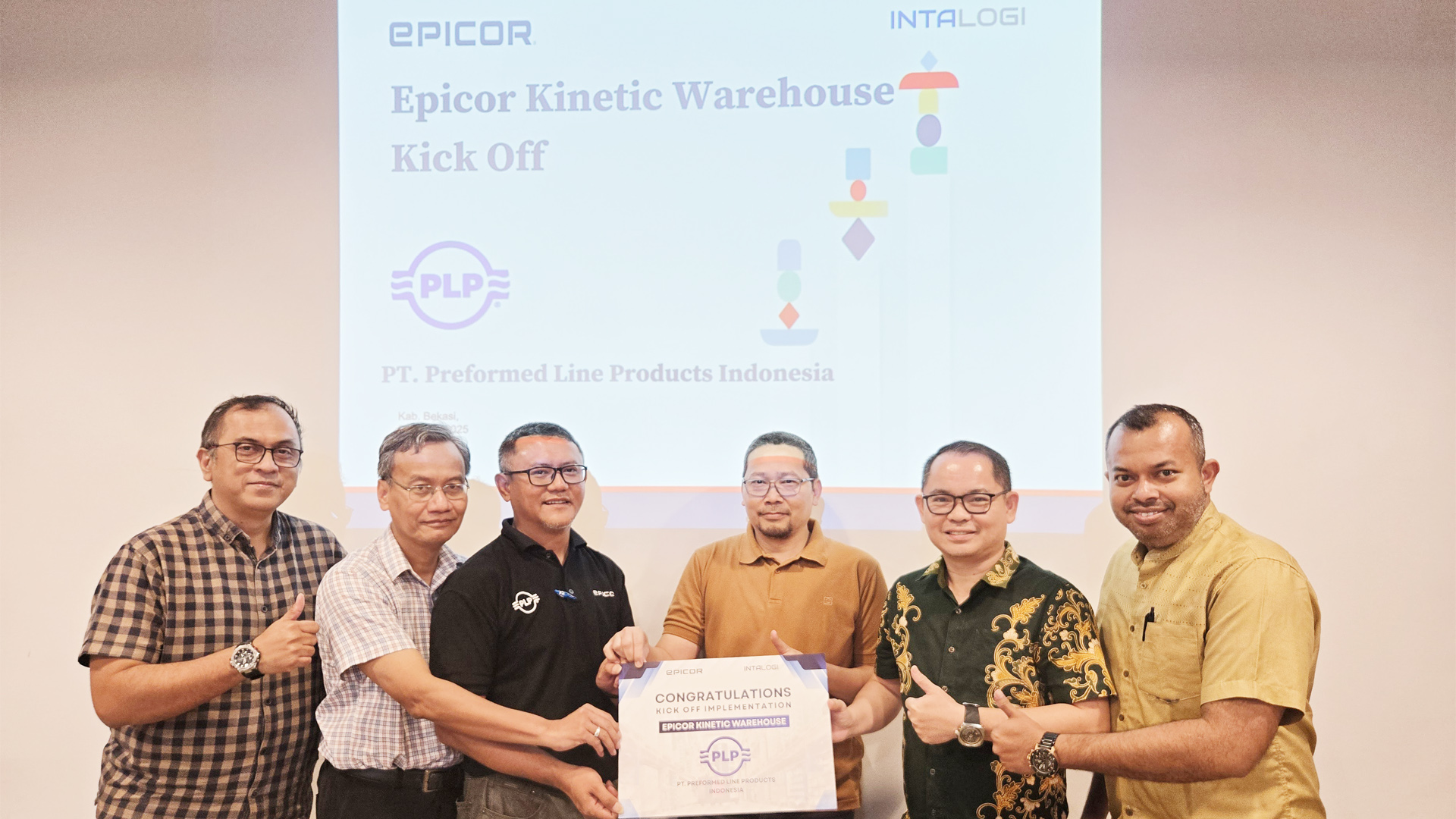 Perkuat Ekosistem Digital, PT Preformed Line Products Indonesia kembali Gandeng INTALOGI untuk Implementasi Epicor Kinetic Warehouse